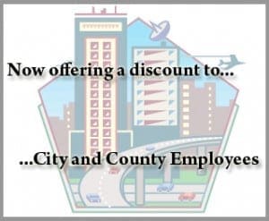 County and City Employee Discount