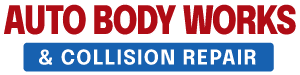 Auto Body Works and collision repair logo