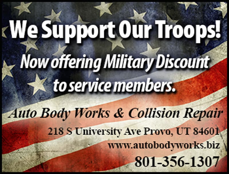 Coupon03-20180925 Coupon for military discount to service members - Coupon must be presented at time of estimate
